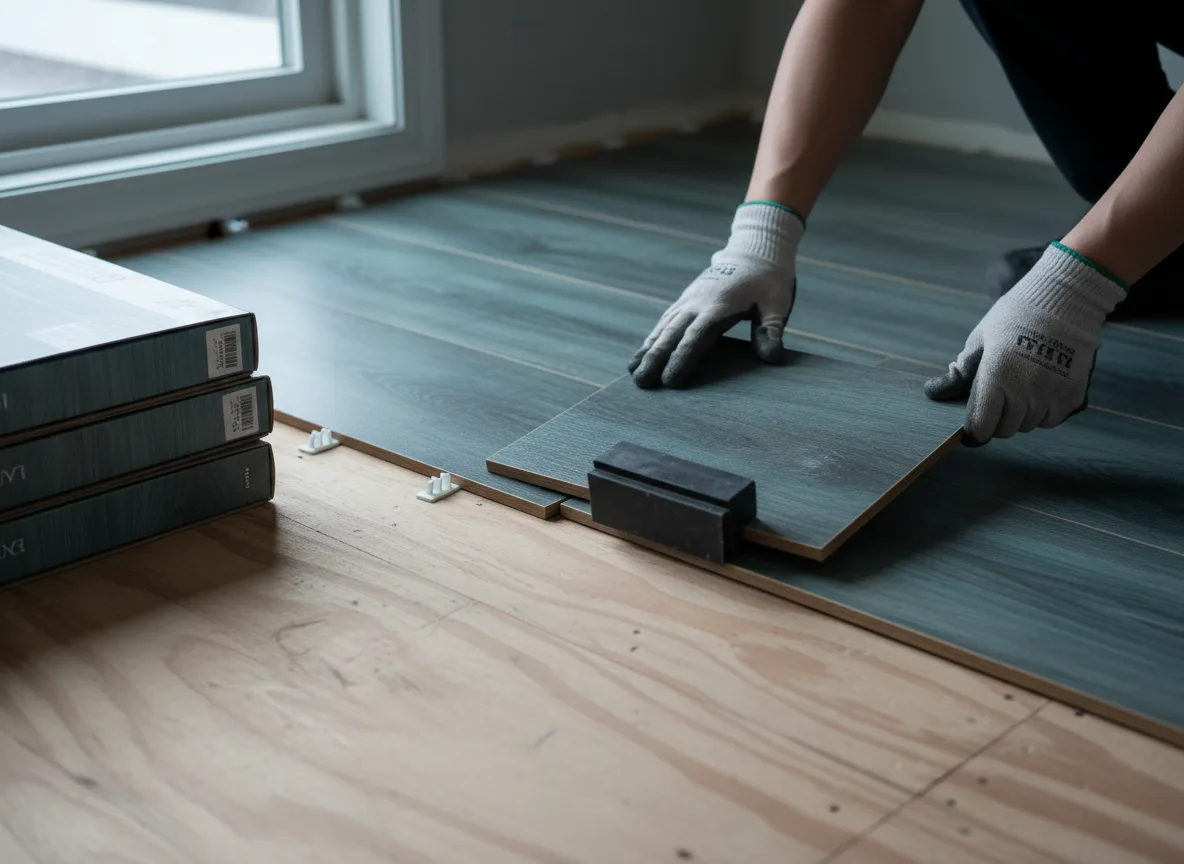 Luxury Vinyl Plank Installation company in Rhine, GA